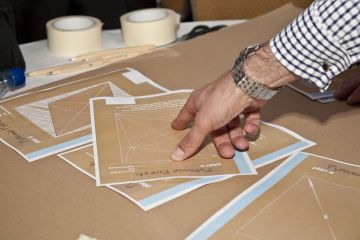 flat out pyramid puzzle creative team building