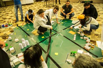 city build creative team building