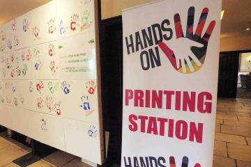 Corporate painting activity