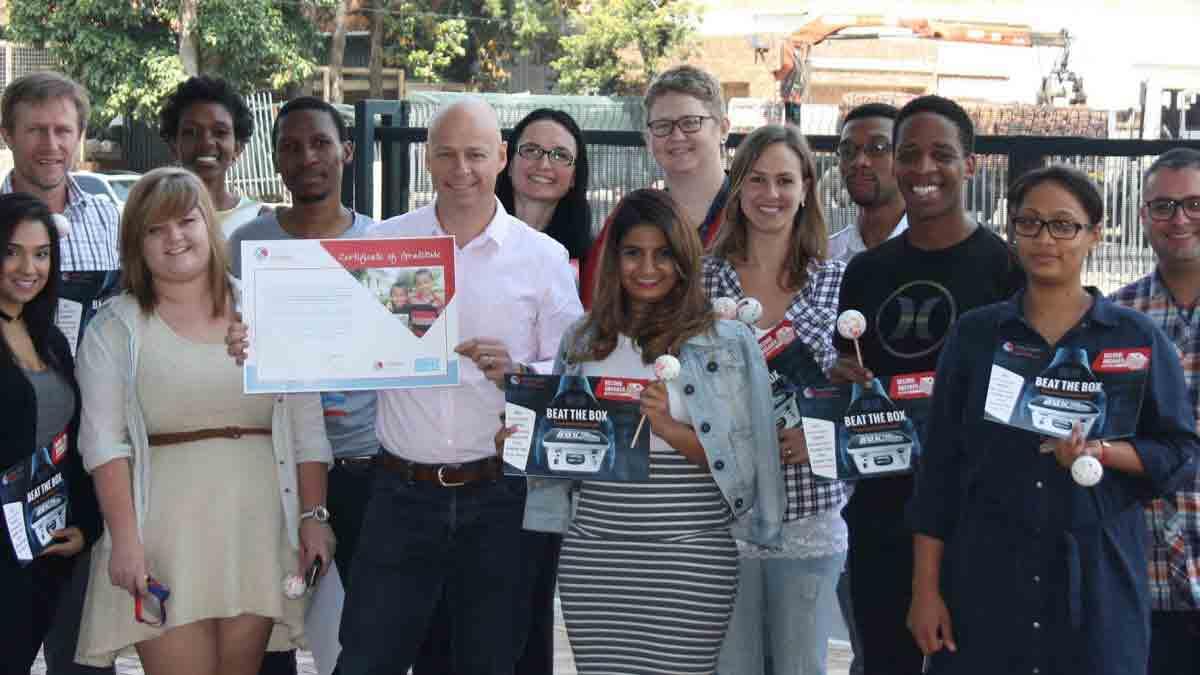 Teams in South Africa smash the Beat the Box World Record - DStv Digital Media