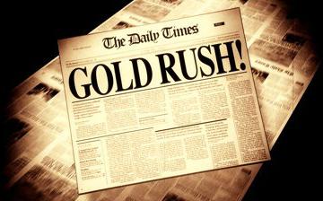 gold rush themed business game