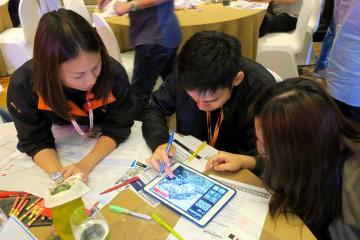 Everest themed business game