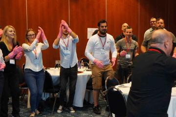 	body rap team building activity