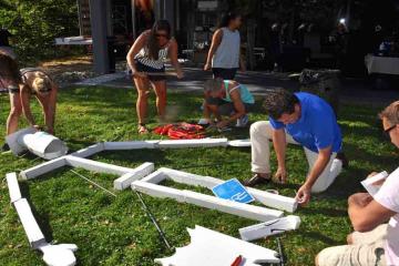 creative team building activity Belgium