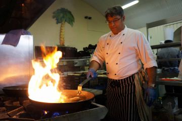 cooking team building activity