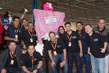 fun creative team building challenge