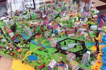 city build creative team building activity catalyst ireland