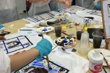 tshirt masterpiece creative team building event ts2