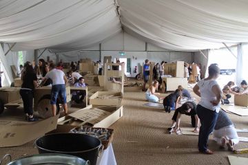 creative team building activity