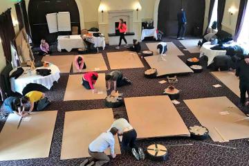 creative team building challenge formula one catalyst uk