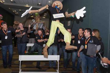 fun creative team building challenge