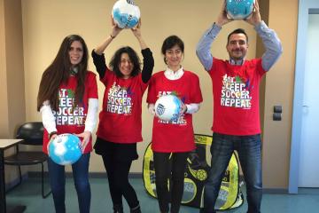 quickfire soccer fun team building activity