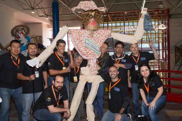 fun creative team building challenge