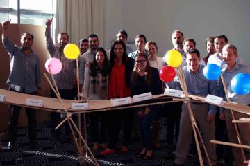 bridging the divide innovative team building activity