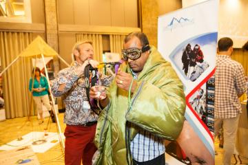 Everest mountaineering themed business game