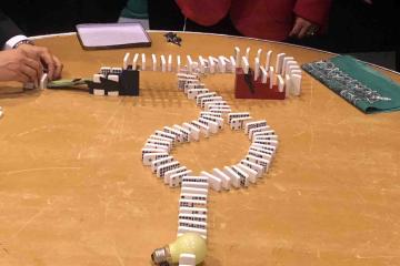 fun creative team building activity