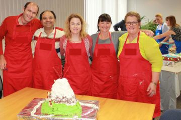 cake off creative team building activity