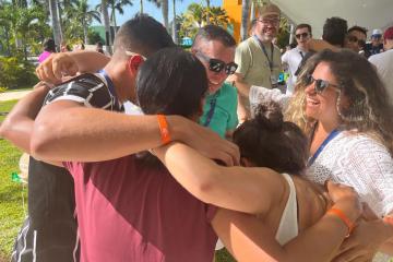 chain reaction team building activity