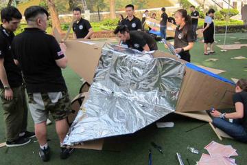 Flat Out Aviator team building