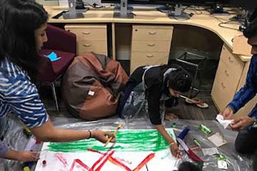 Everest themed simulation business game team building India