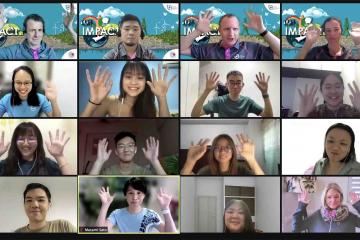 online team building giving