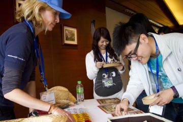 fun bean around the world team building activity