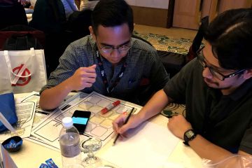 commercial break creative team building