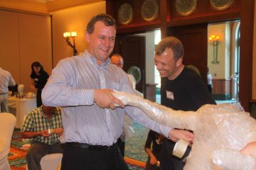 time bound creative team building activity