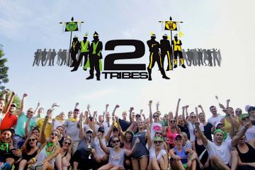 	two tribes indigenous fun games team building