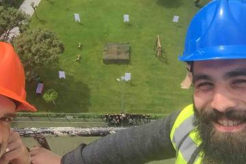 corporate body building teamwork activity team building Turkey