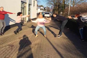 fun competitive team building activity Belgium