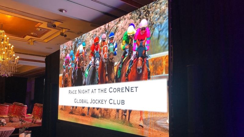 Evening team building horse racing for teams