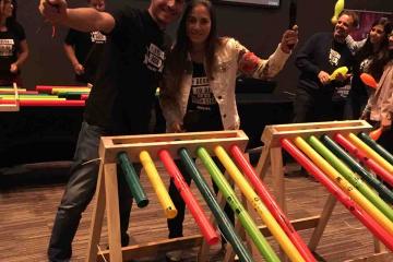 music team building activity catalyst chile