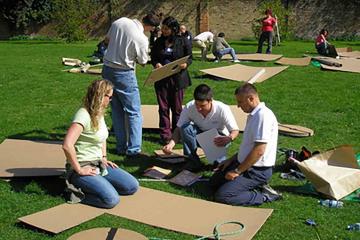 flat out chariot creative team building program France