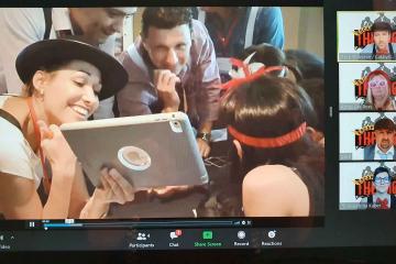 escape the mob team activity