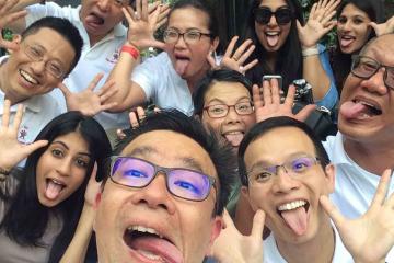 b1g1 community charity team activity