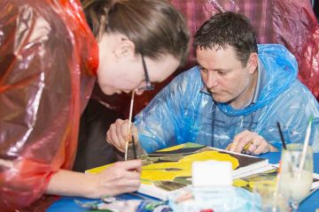 the big picture creative team building  activity