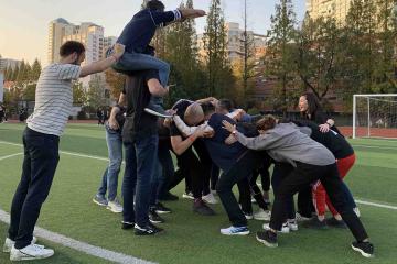 olympic themed team building activity