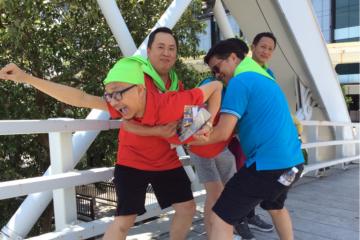 Go Team interactive treasure hunt