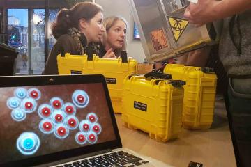 escape the virus challenging team building escape activity