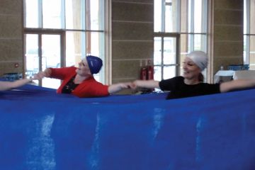 sync or swim fun team building activity