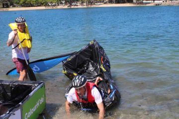 flat out afloat fun team building challenge