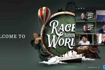 Race Around the World Team Building Activity