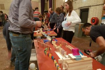 chain reaction team building activity