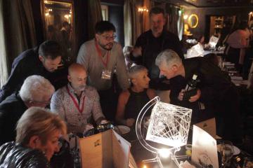 Team building dinner game