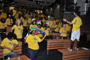 fan chants football team building activity