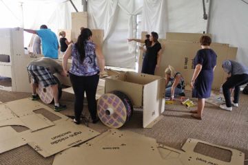 creative team building activity