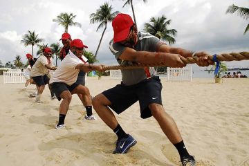two tribes indigenous games team building
