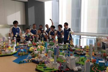 city build creative activity team building asia