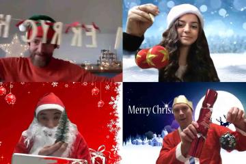 festive team building activity